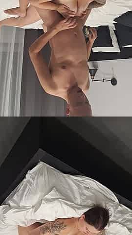 Rough First Anal Sex of a Young Couple.