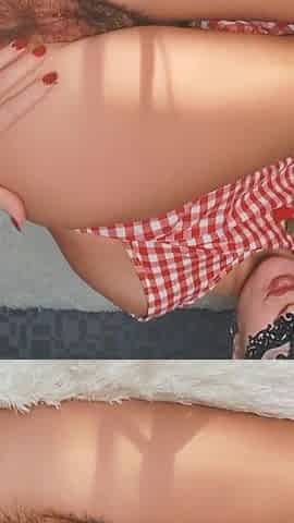 Deep anal fuck with dildo and two simultaneous gaping holes