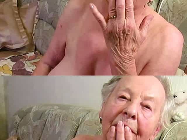 OmaGeiL Real Granny Juicy Pussy Closeup Video