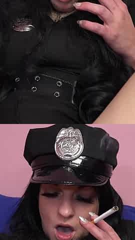Sexy Cop Being Naughty