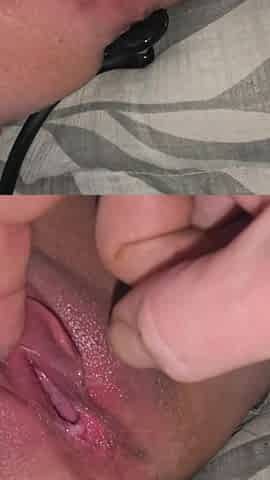 My Horny Holes Ass and Cunt Are Both Stuffed with a Plug Only the One Disappears by Mistake
