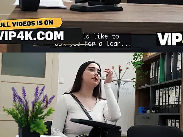 VIP4K. A Curvy Student Cutie Sold Her Constricted Butt to Get a Loan