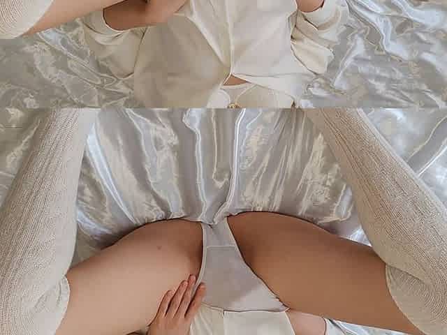 Brought Herself to Shaking Fingers First, Then Vibrator, and Two More Orgasms in a Row