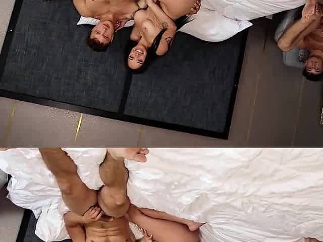 Cuck Love Triangle with Hottest Exotic Tiny Teen