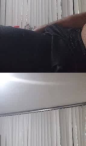 Hand job with cum discharged smokin'