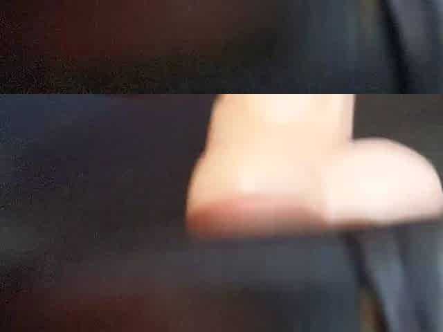 Closeup 14 inch vibrator anal pounding with exercise machine