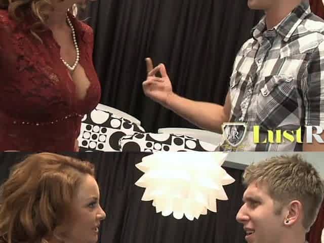 Elegant Breasty Cougar Janet Mason Enjoys Large Dong
