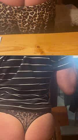 Wooden Bench Twerk Sexy Music Tease