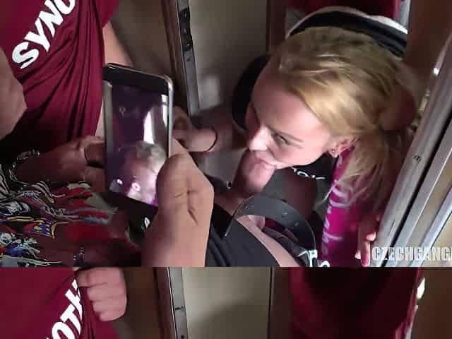 Gangbang On A Train