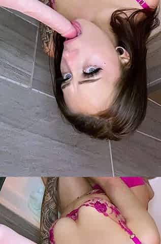 Amateur Brunette Anal Toy