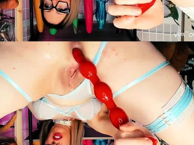 Busty amateur GF webcam solo