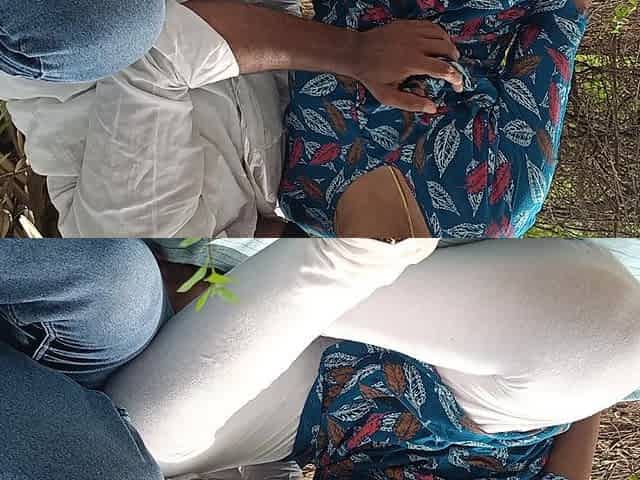 Outdoor Fucking with Divorced Aunty