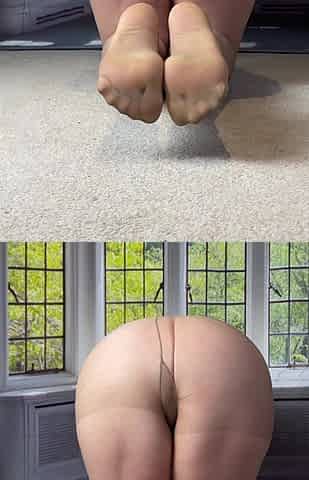 Tights Over My Big Ass
