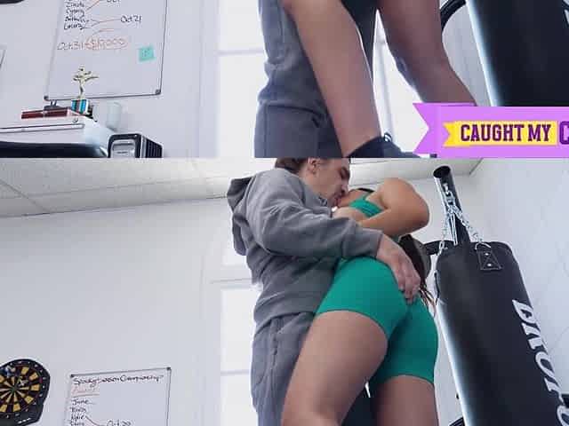 Double D Boxer Honey Scarlet Alexis Dominates Coaches Penis - S2:E2