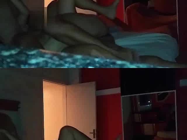 WIFE ALONE IN MOTEL WITH 2 CUCKOLD ALLIES - COMPLETE