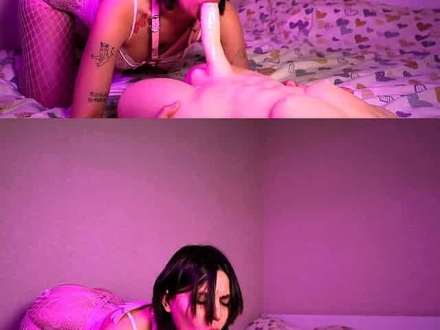 Murmuriel plays with Channing doll Tantaly