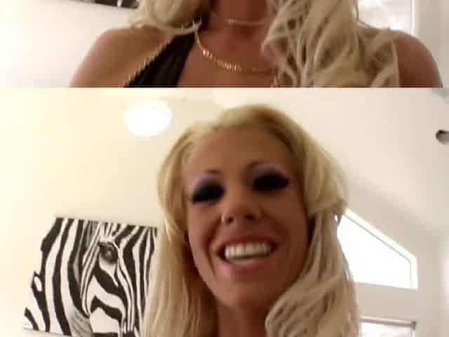 Tanya James US SOLO - Golden-haired, glamorous hawt and slutty, nylons, underware, high heels Teaser#1