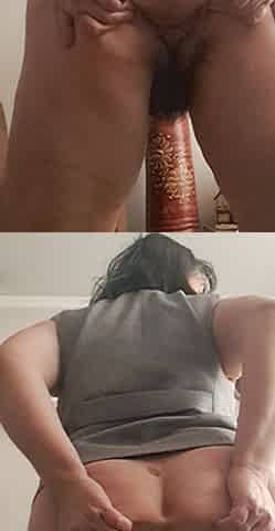 Wife Records Showing Her Open Ass