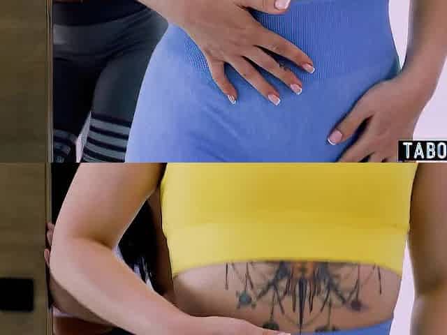 Ebony and white joggers find a mother I'd like to fuck performing SADOMASOCHISM with her hunk toy