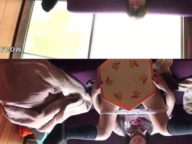 Japanese asian mommy fingereing