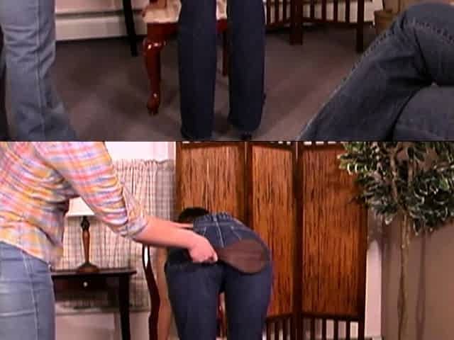Red asses in this spanking fetish