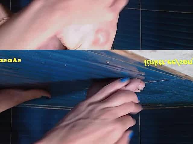 Washing feet