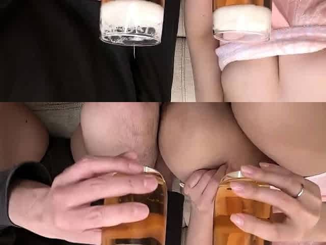 Kinky double Japanese blowjob and hardcore fucking