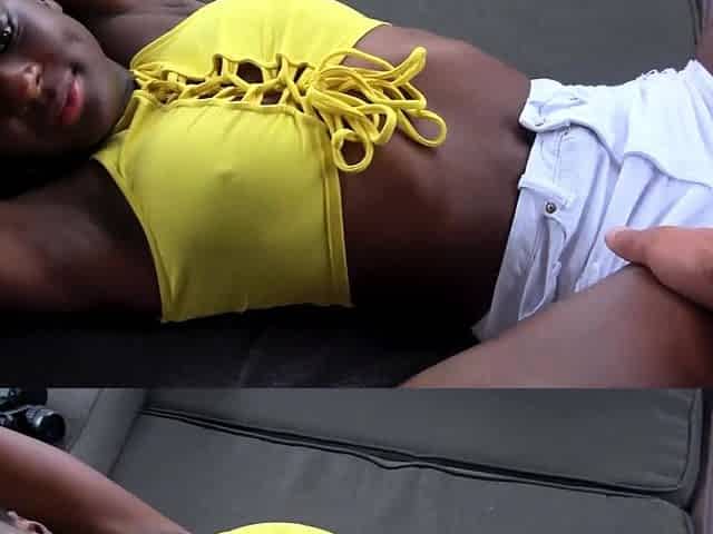 Busty Ebony Cheating GF Goes Back To Ex