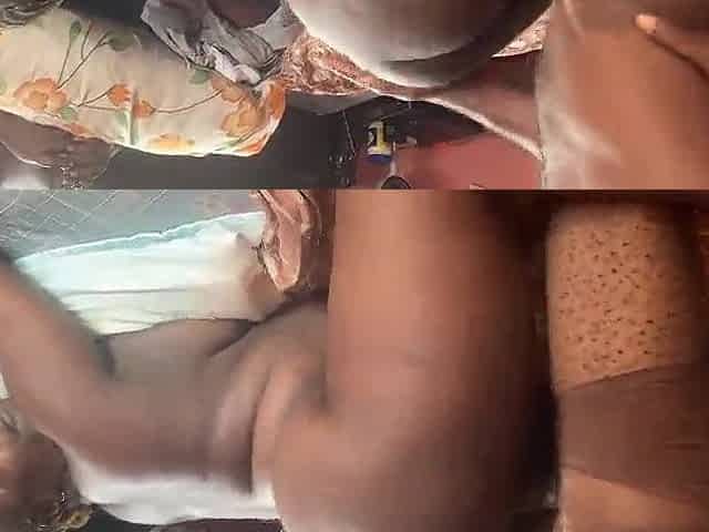 Large booty black take dong by turn