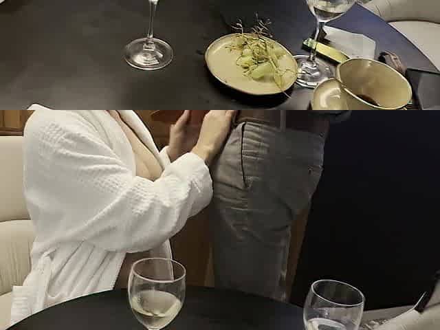 the spouse called a ally to cum in his wife's throat.