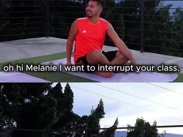 Yoga lesson ends with a mother I'd like to fuck banged by her instructor - Tommy Miller