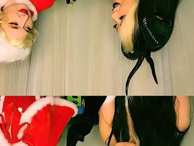 Dahlia Lark & Katana Thorne - Mrs Claus Bimbo Homewrecki
