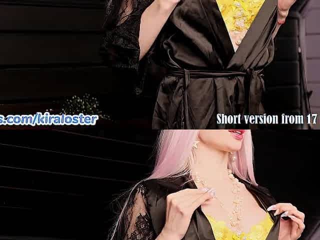 Double vibrator bang from breasty blond and ribald talk