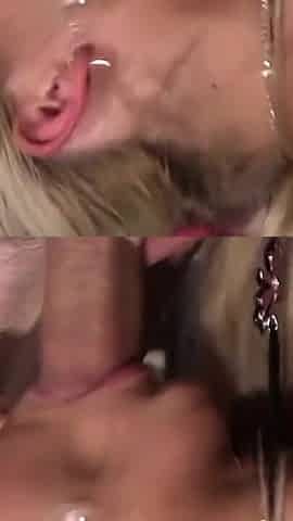 Young Bride Sucking off the Stripper