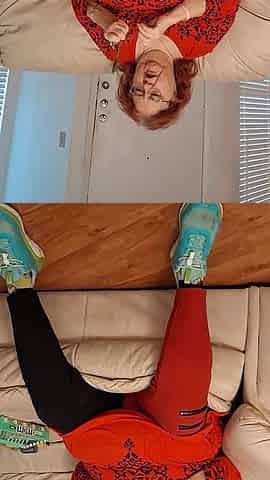 BBW Nurse Vicki Is Sucking and Licking a Candy Cane Fir You