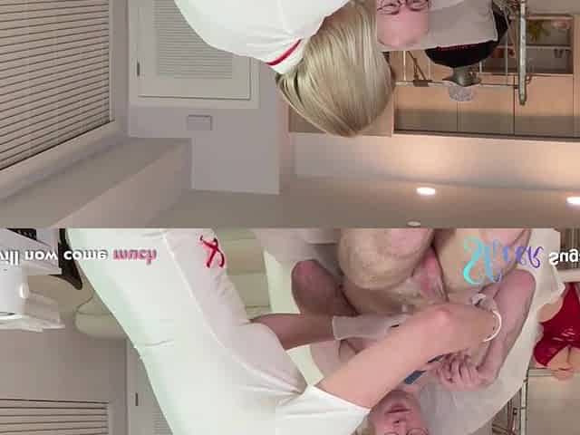 Nurse Plays With LARGE Weenies During the time that Ripping Wax - Compilation