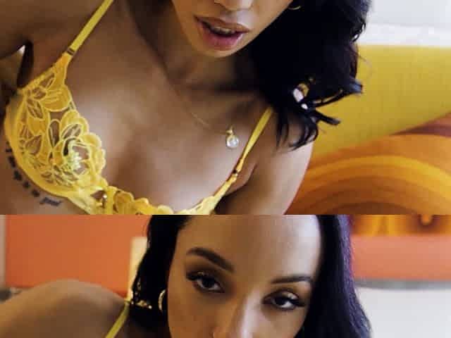 Petite black teen model Alexis Tae posing solo for Playboy