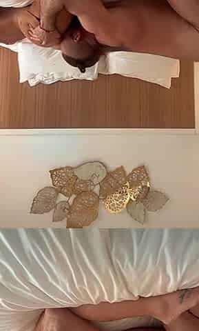 Hot Hotel Hook up & Creampie with Thane Rivers