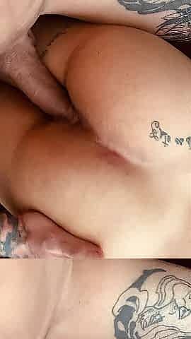 Ebony whore rides my schlong and I cum inside her booty