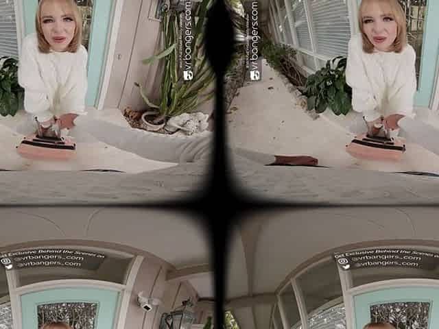 VR Bangers: Hawt Blond Sucks And Bangs During Romantic Getaway In A Country Cottage - VR Porn