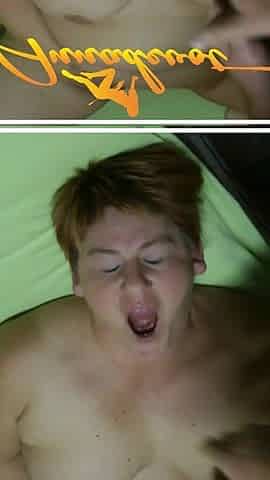 I'm Always Horny for Sperm, He Jerks off a Big Load of White Gold Into My Open Mouth, and of Course I Swallow Obediently