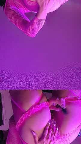beautiful plug slipped into nice-looking lubed butt