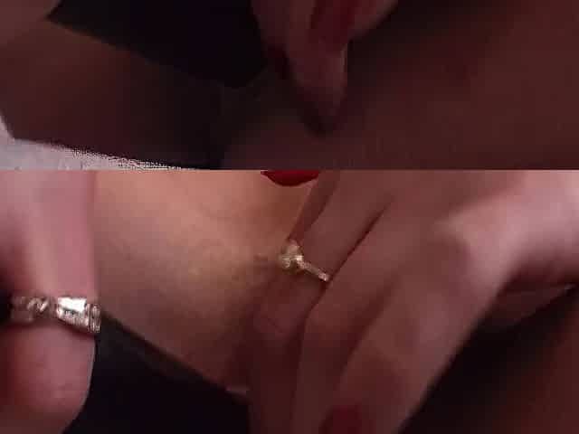 Oiled Brunette hair Toys Bushy Vagina with Dildos