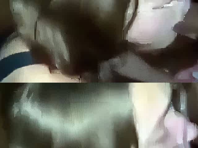 Hot brunette slut for extreme amateur pov blowjob