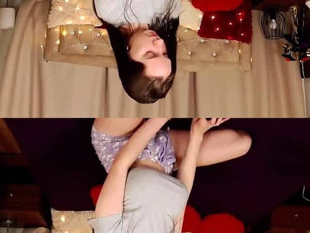 Amateur webcam girl masturbate big dildo