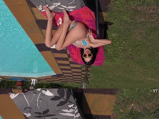 Alyssa Bounty hot solo video