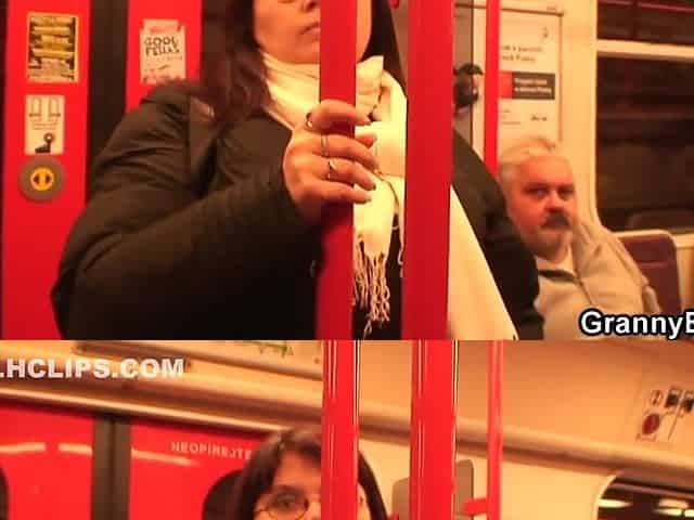 A Man Winning Over A Mature Fat Woman