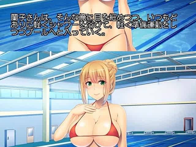 Cute Voluptuous Girl, Micro-swimsuit