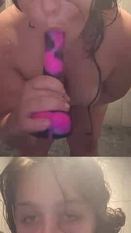 Smirking on This Cock