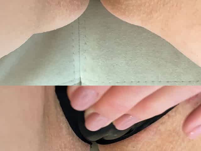 Super Wet Panties and Pulsating Orgasm